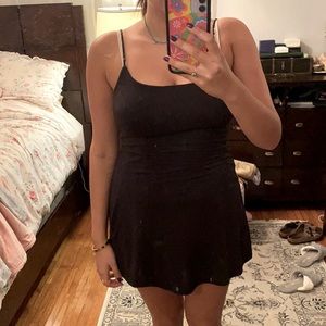 Altard State Revival active dress black, with built in shorts, size small